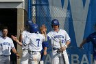 Baseball vs Suffolk  Wheaton College Baseball vs Suffolk University. - (Photo by Keith Nordstrom) : Wheaton, baseball